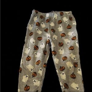 Rae Dunn Gray Halloween Kids Pajama Bottoms